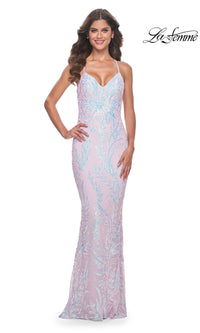 Light Pink La Femme 31944 Formal Prom Dress