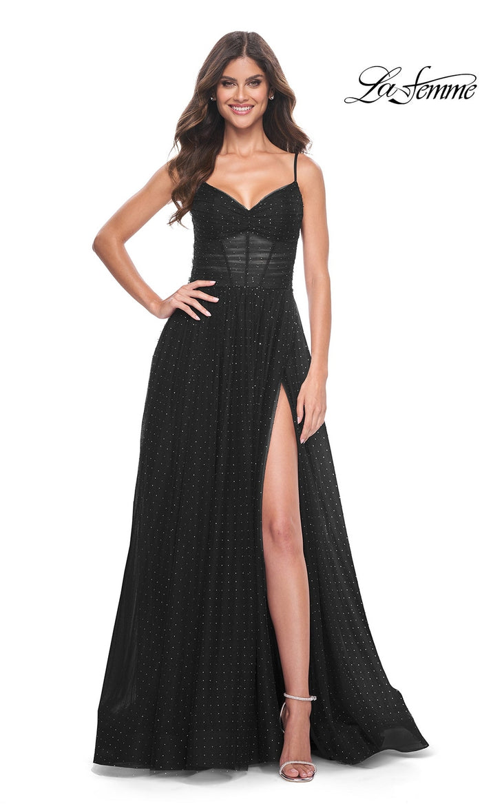 Black La Femme 31970 Formal Prom Dress