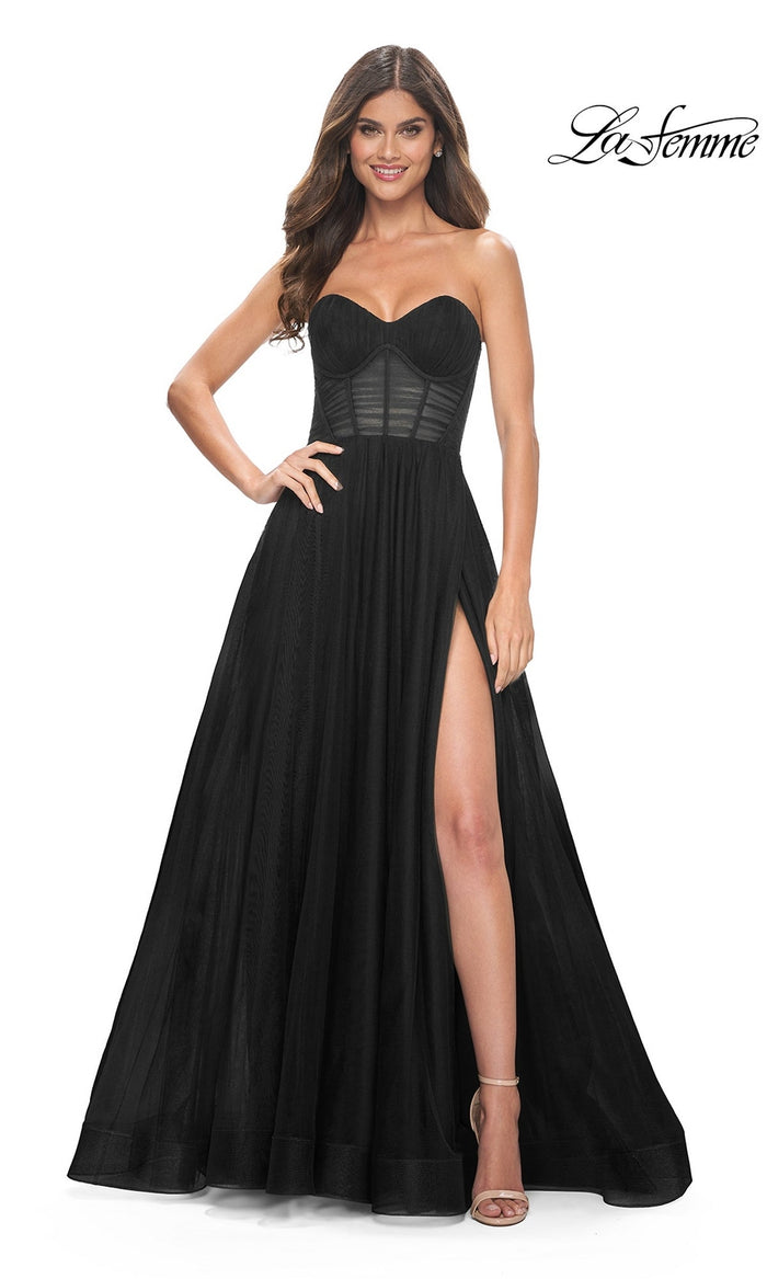 Black La Femme 31971 Formal Prom Dress