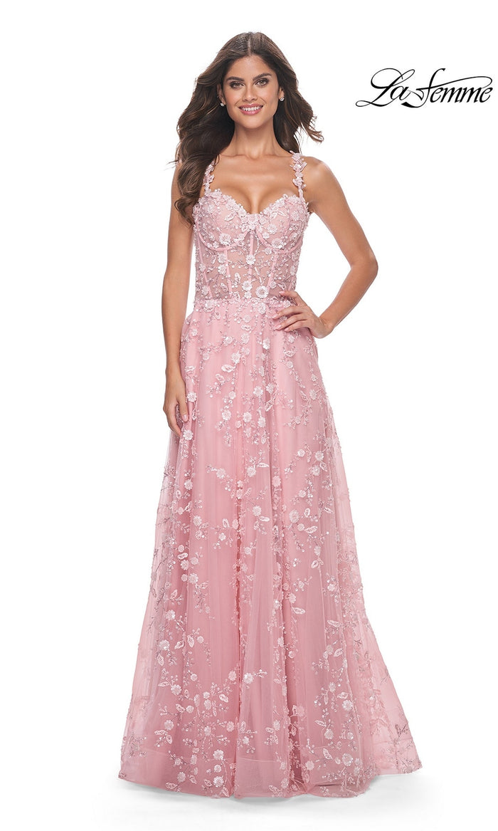 Pink La Femme 31996 Formal Prom Dress