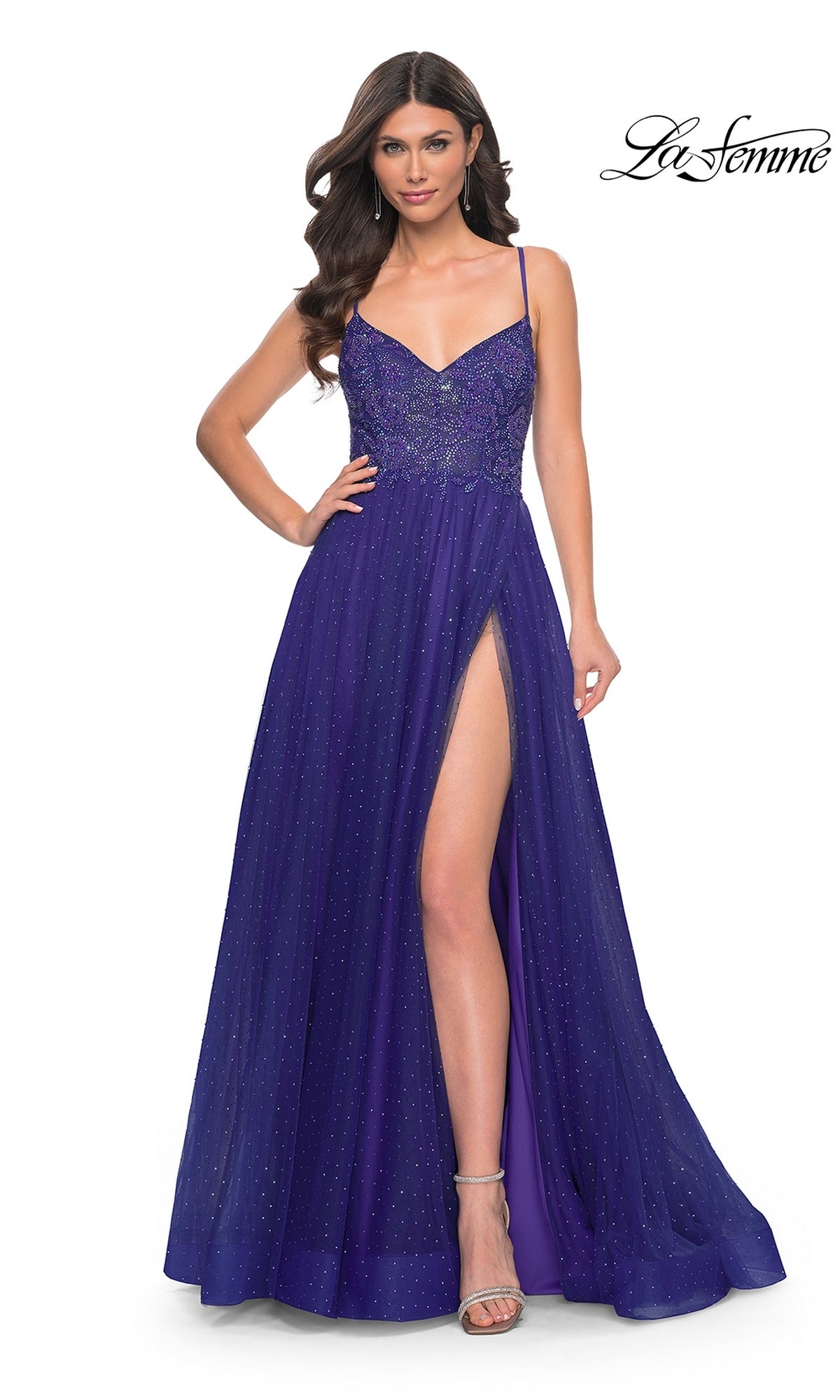 La Femme Dress 32020 - Indigo La Femme Dress 32020 - Indigo