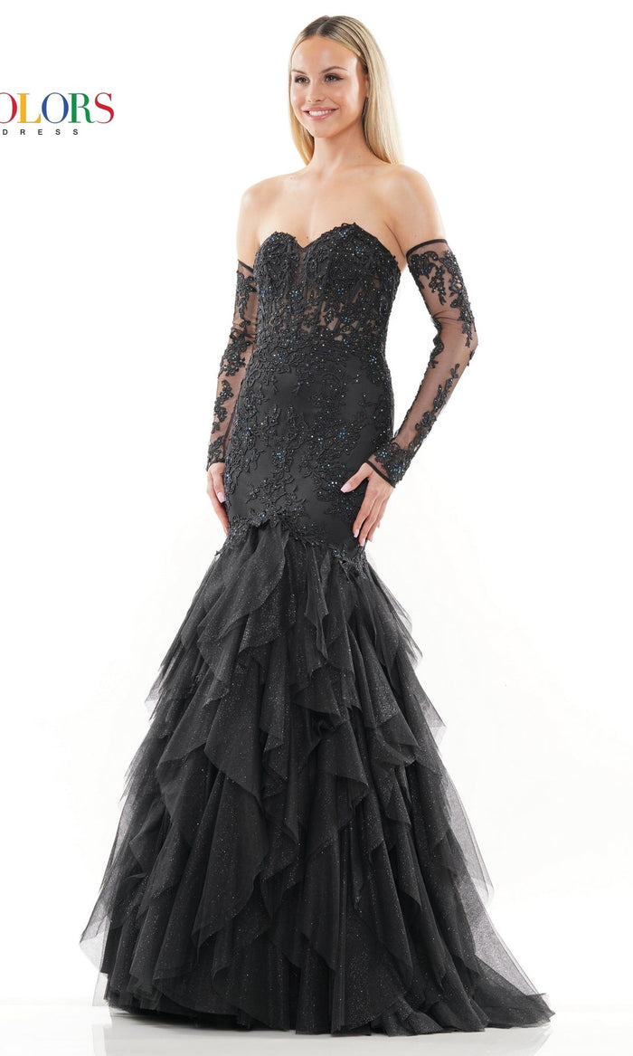 Black Colors Dress 3204 Formal Prom Dress
