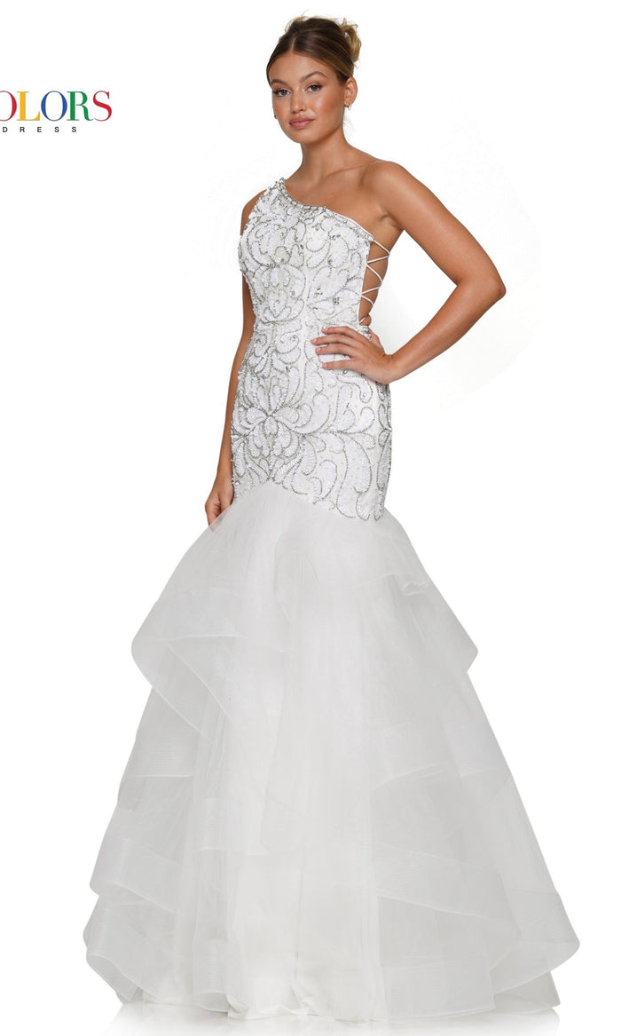 Off White Colors Dress 3209 Formal Prom Dress