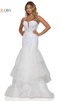 Off White Colors Dress 3212 Formal Prom Dress