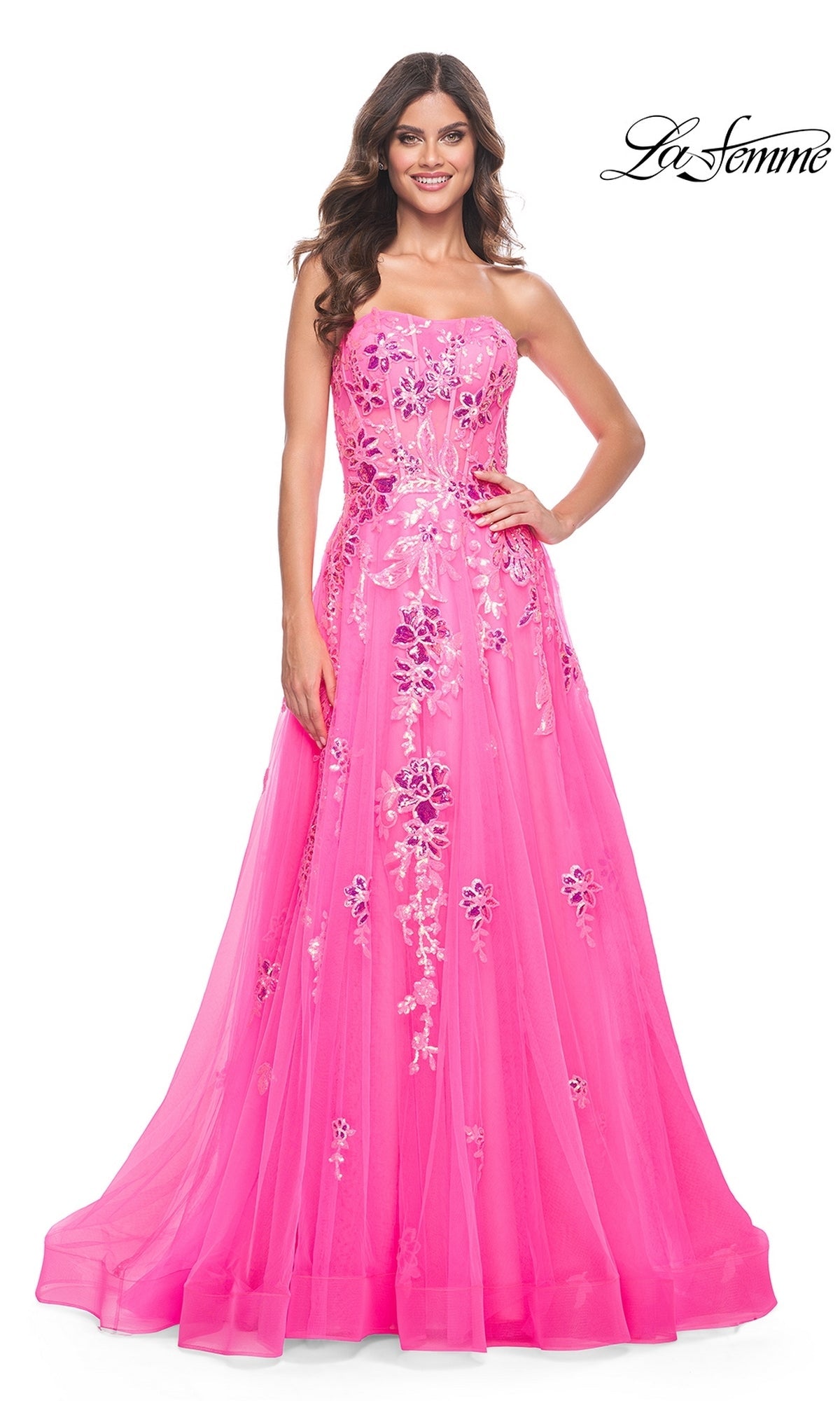  La Femme 32137 Formal Prom Dress