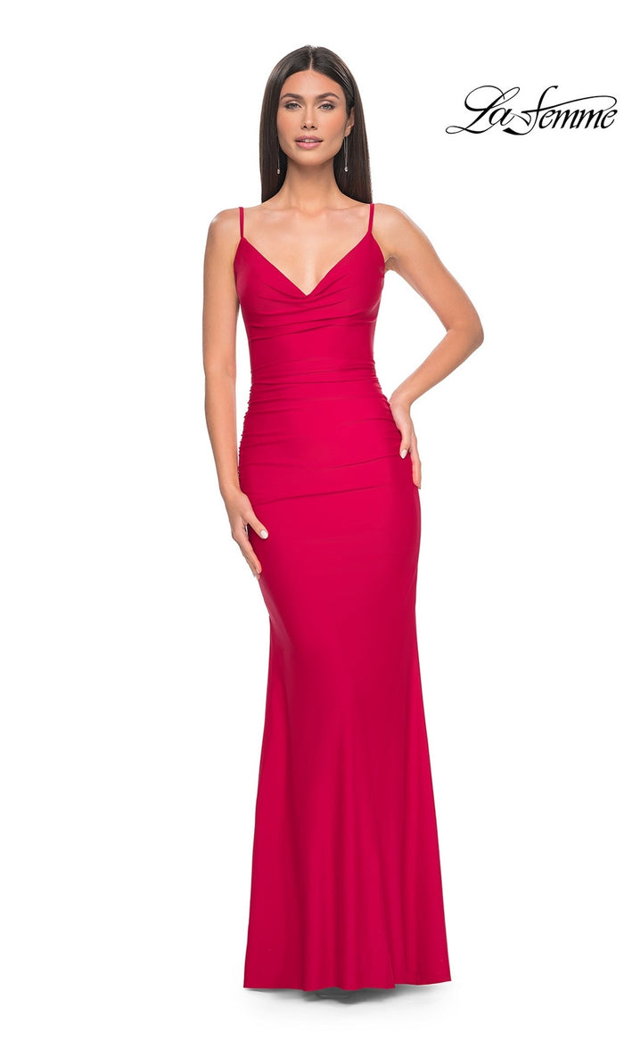 Red La Femme 32153 Formal Prom Dress