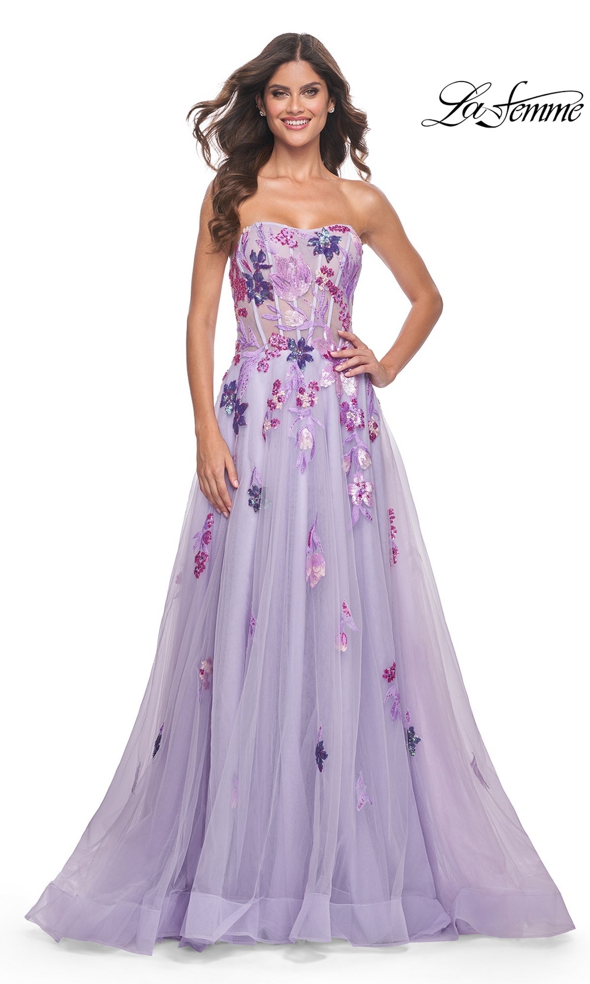  La Femme 32156 Formal Prom Dress