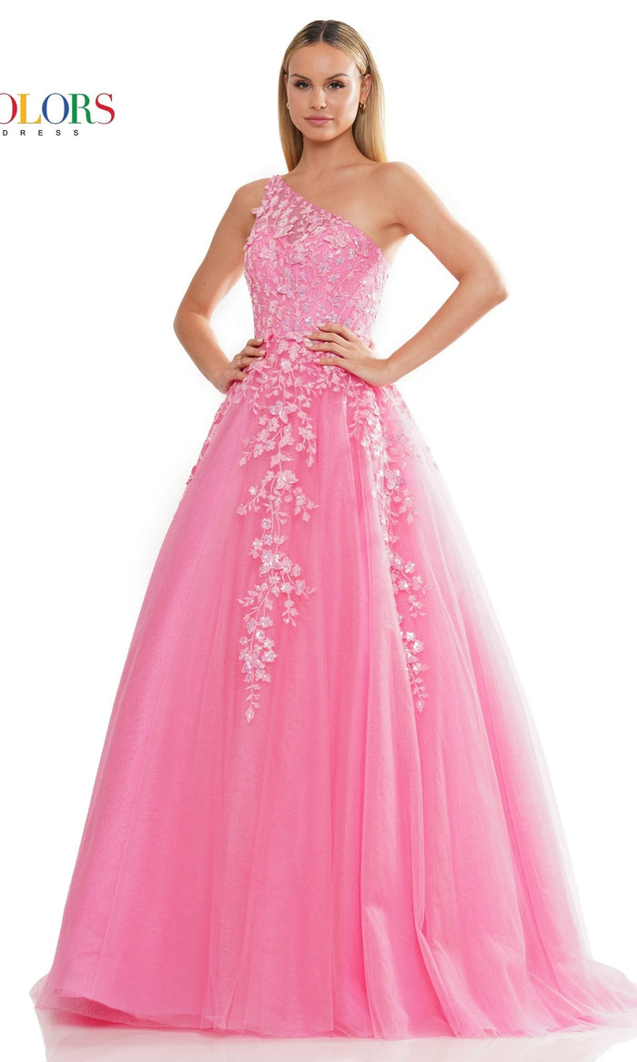 Pink Colors Dress 3217 Formal Prom Dress