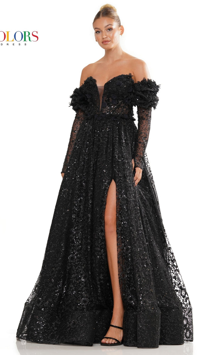 Black Colors Dress 3220 Formal Prom Dress