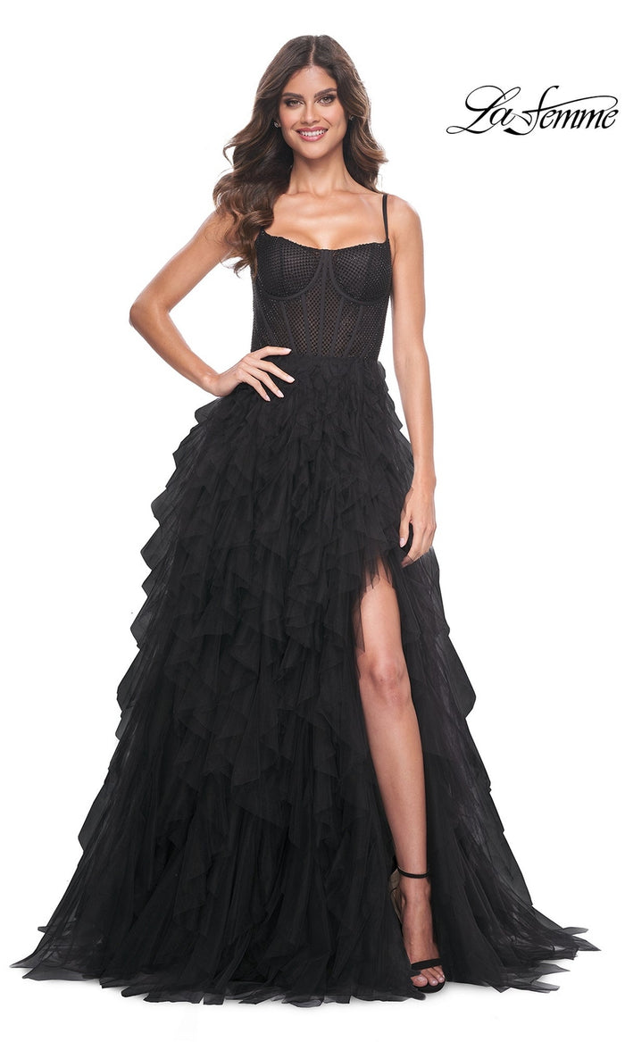 Black La Femme 32233 Formal Prom Dress