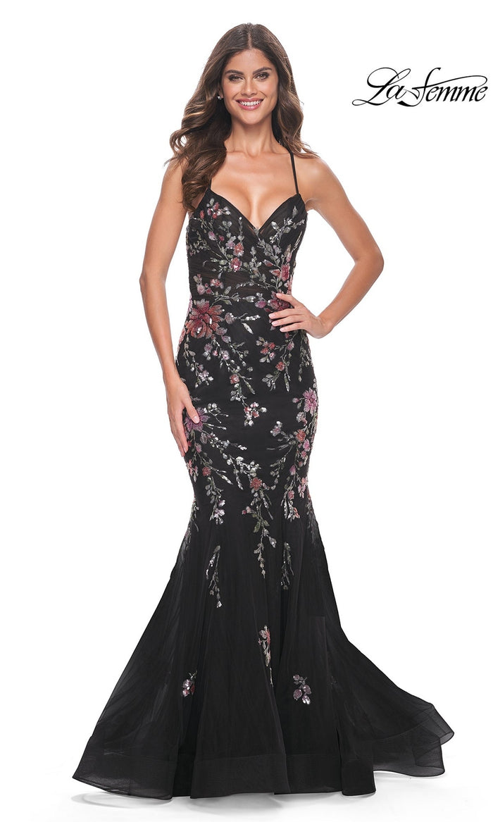 Black La Femme 32246 Formal Prom Dress