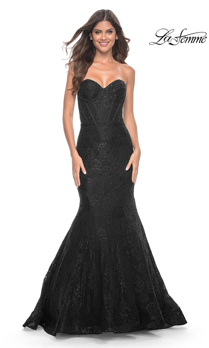 Black La Femme 32249 Formal Prom Dress