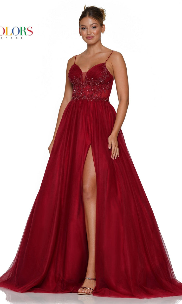 Wine Colors Dress 3227 Formal Prom Dress