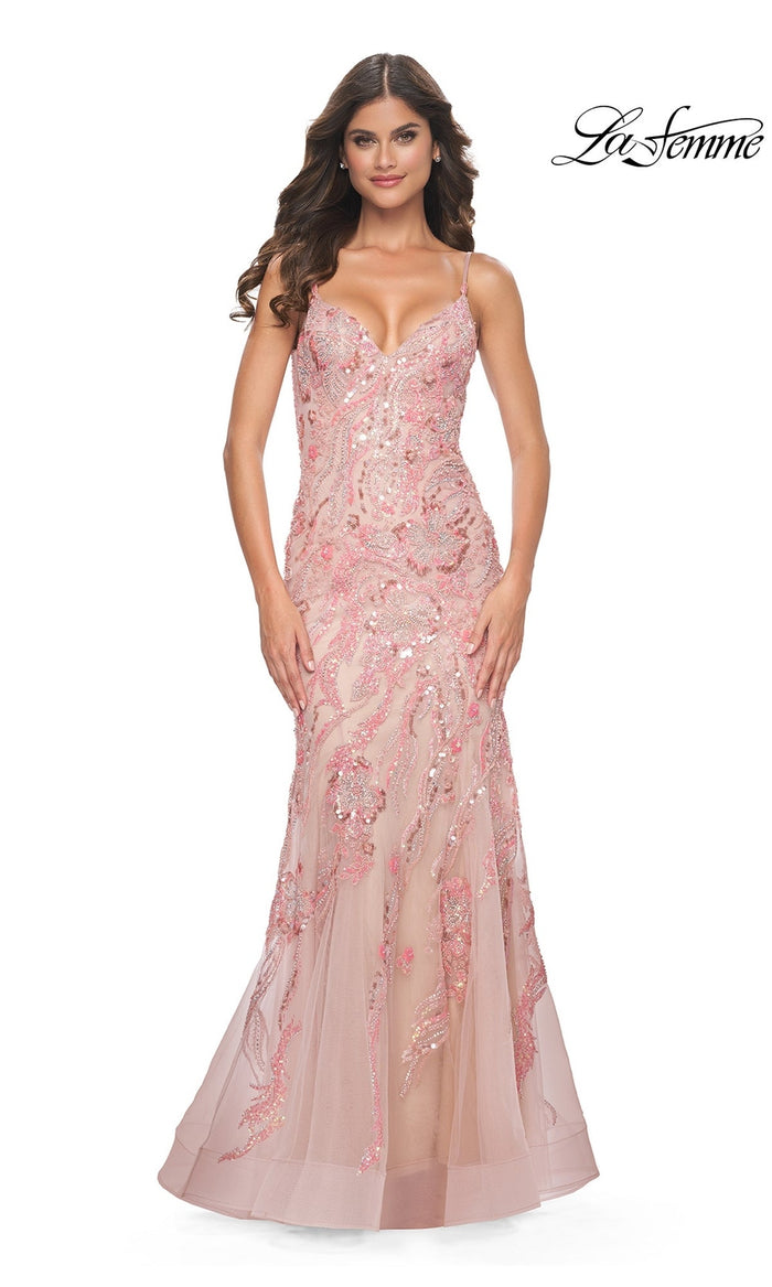 Coral La Femme 32333 Formal Prom Dress