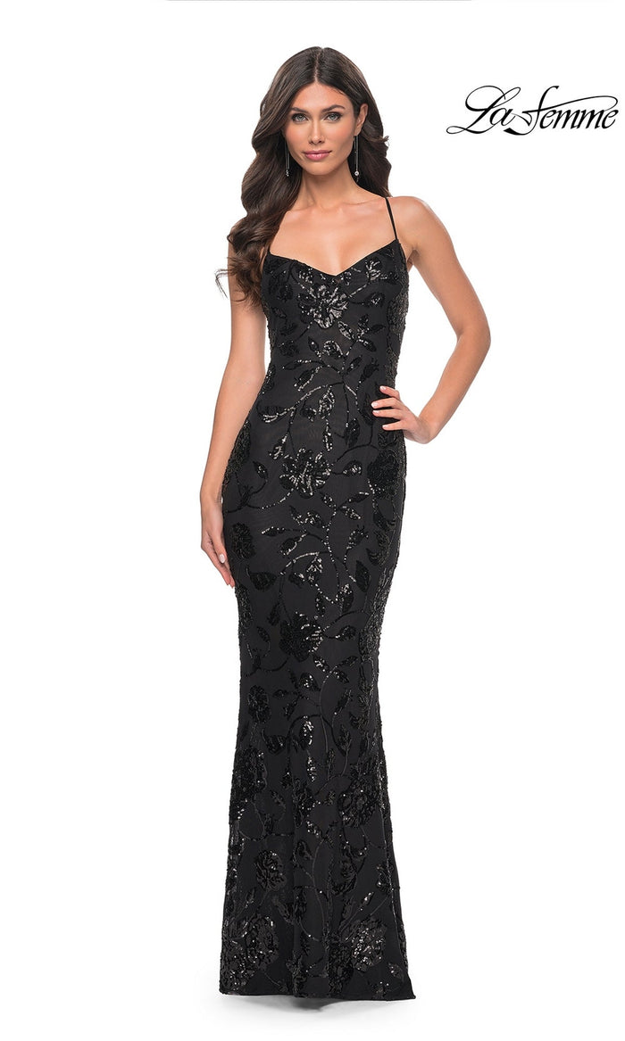 Black La Femme 32415 Formal Prom Dress