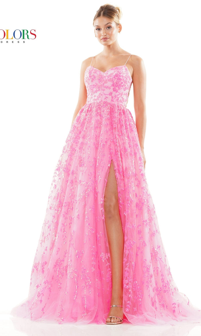 Hot Pink Colors Dress 3247 Formal Prom Dress