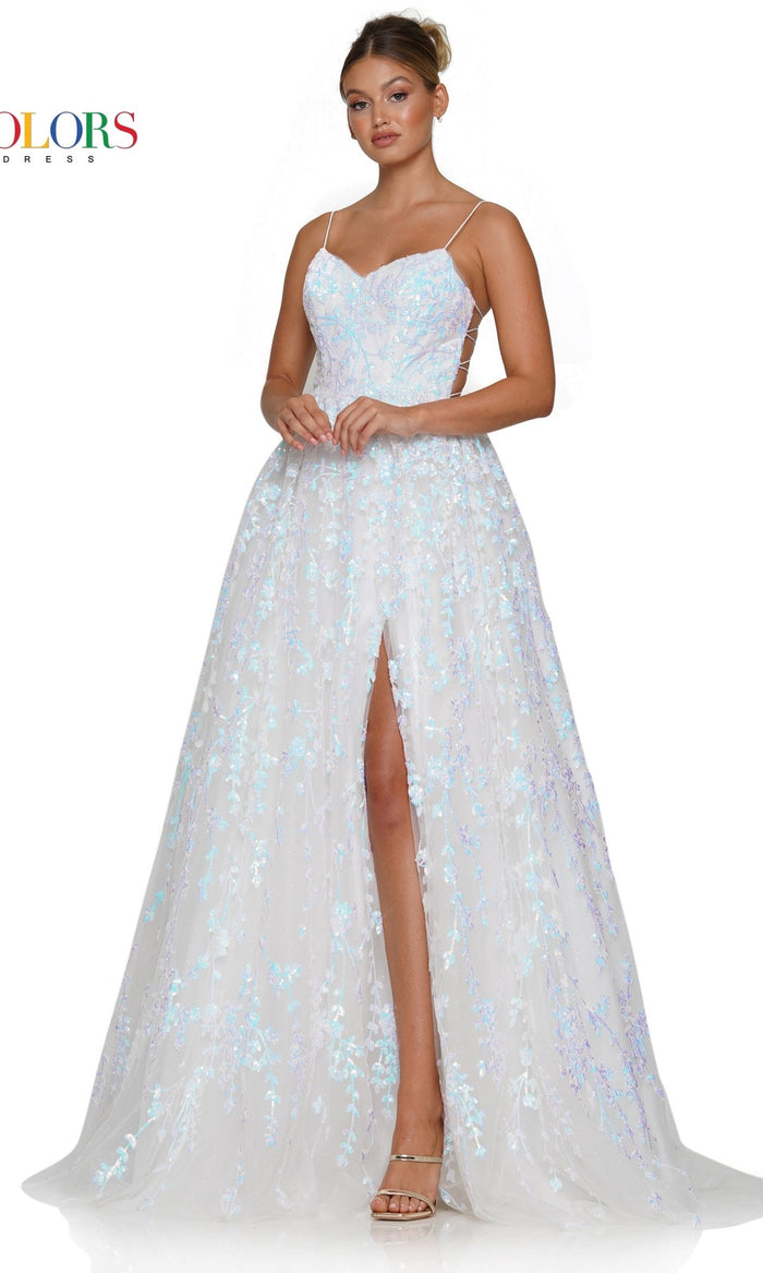 Off White Colors Dress 3247 Formal Prom Dress