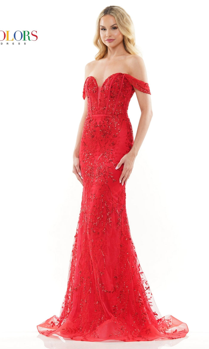 Red Colors Dress 3287 Formal Prom Dress