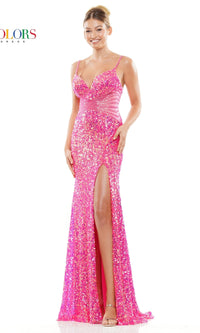 Hot Pink Colors Dress 3300 Formal Prom Dress