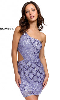 Short Homecoming Dress by Primavera 3504B