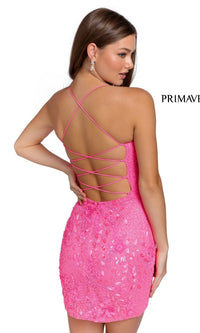  Short Homecoming Dress by Primavera 3816