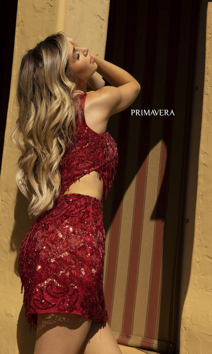  Short Homecoming Dress by Primavera 3836