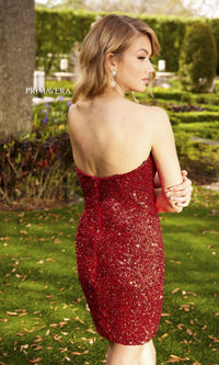  Short Homecoming Dress by Primavera 3899