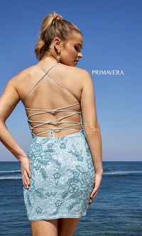  Short Homecoming Dress by Primavera 4040