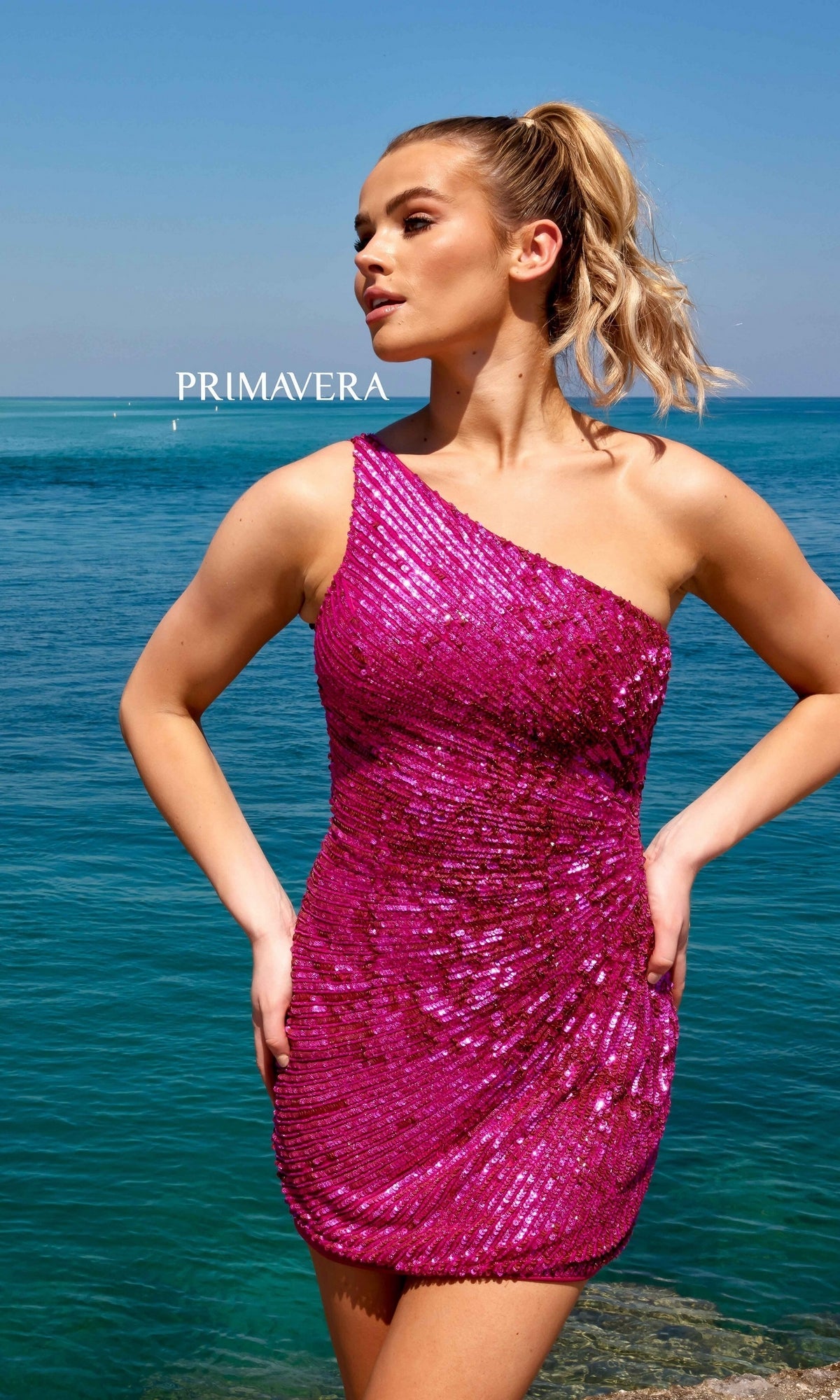 Short Homecoming Dress by Primavera 4055 Short Homecoming Dress by Primavera 4055
