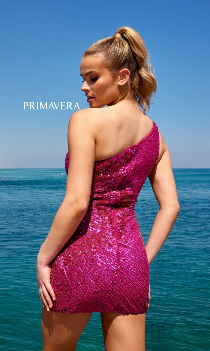 Short Homecoming Dress by Primavera 4055