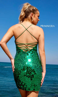  Short Homecoming Dress by Primavera 4056