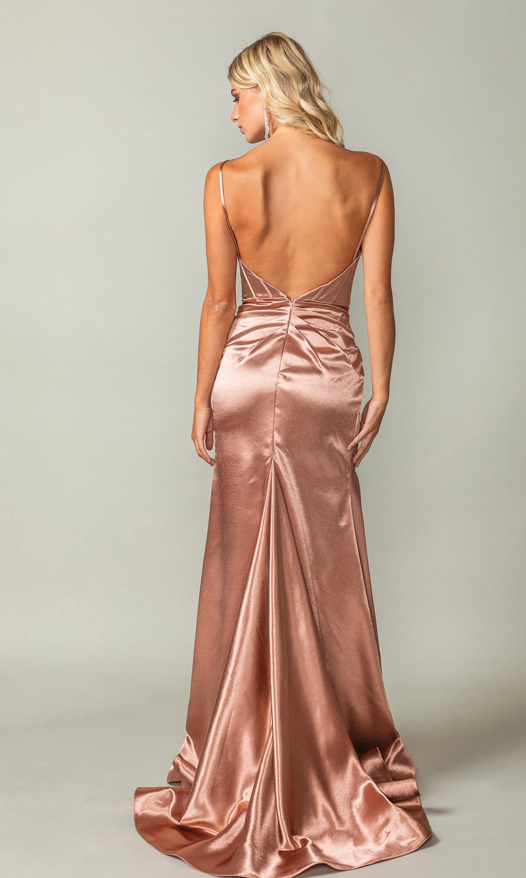 Dancing Queen 4404 - Open Back Sleeveless Prom Gown 3XL / Copper - Shop Dancing Queen Dresses On Couture Candy at CoutureCandy.com Dancing Queen 4404 - Open Back Sleeveless Prom Gown 3XL / Copper - Shop Dancing Queen Dresses On Couture Candy at CoutureCandy.com