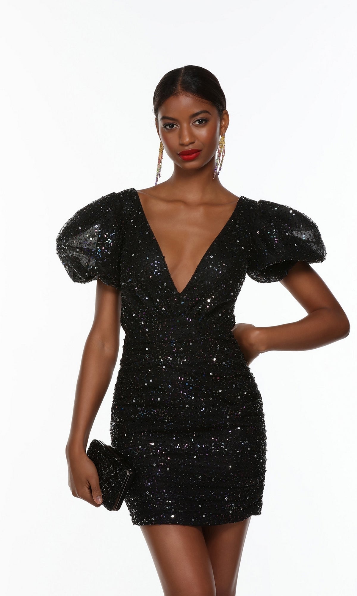 Short Dress By Alyce For Homecoming 4495