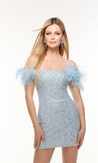 Silver Lake Short Dress By Alyce For Homecoming 4498