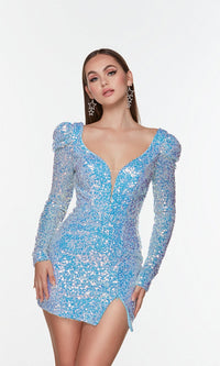  Short Dress By Alyce For Homecoming 4540
