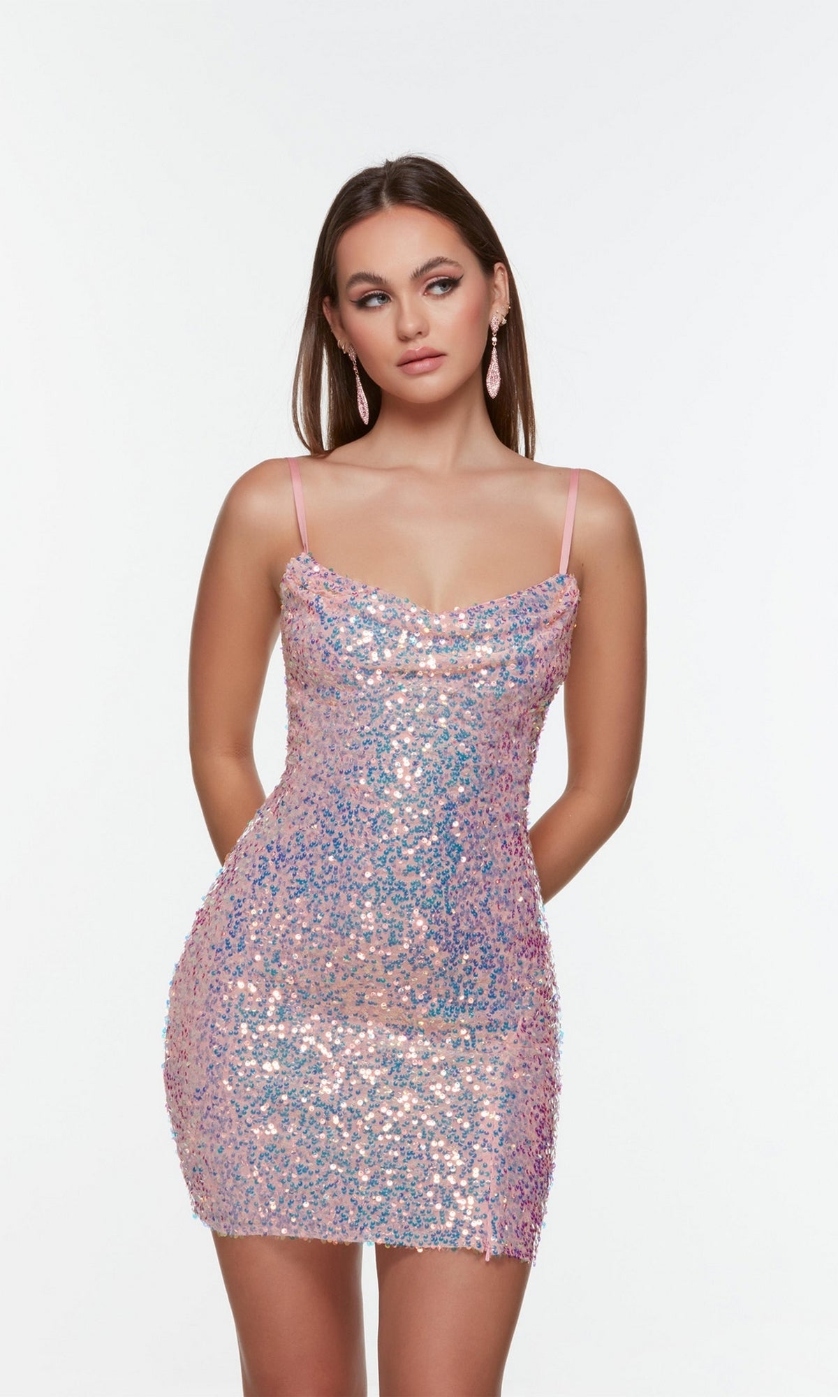  Short Dress By Alyce For Homecoming 4547
