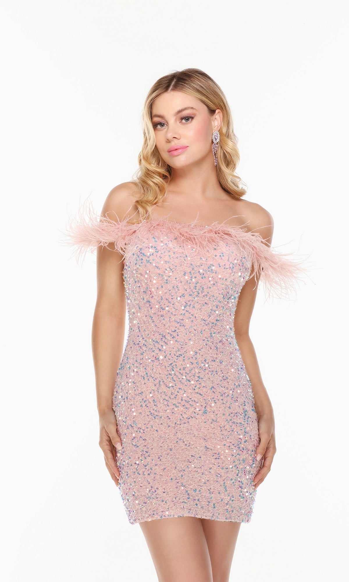  Short Dress By Alyce For Homecoming 4606