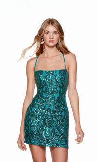 Jade Short Dress By Alyce For Homecoming 4622