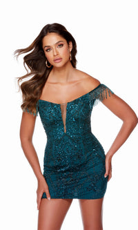 Dragonfly Short Dress By Alyce For Homecoming 4638