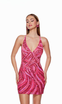  Short Dress By Alyce For Homecoming 4640