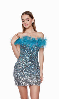  Short Dress By Alyce For Homecoming 4647