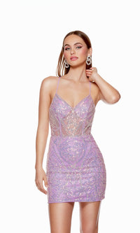  Short Dress By Alyce For Homecoming 4664