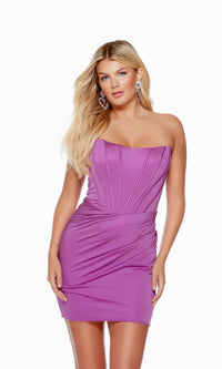  Short Dress By Alyce For Homecoming 4714