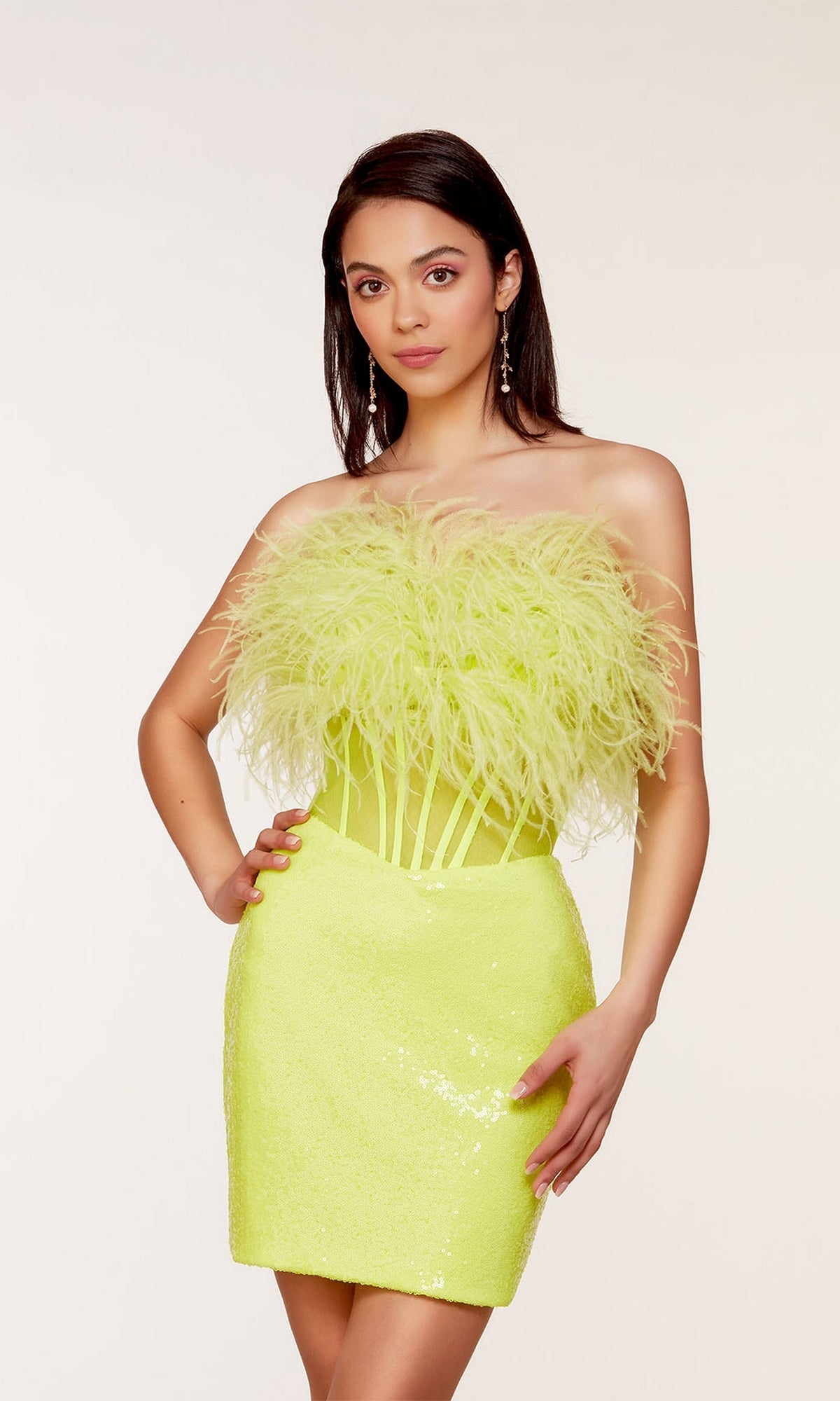 Citronelle Short Dress By Alyce For Homecoming 4799
