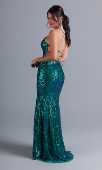  Long Formal Mermaid Prom Dress F2252-1