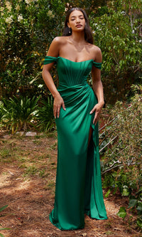 Emerald Ladivine Long Formal Dress 7484C