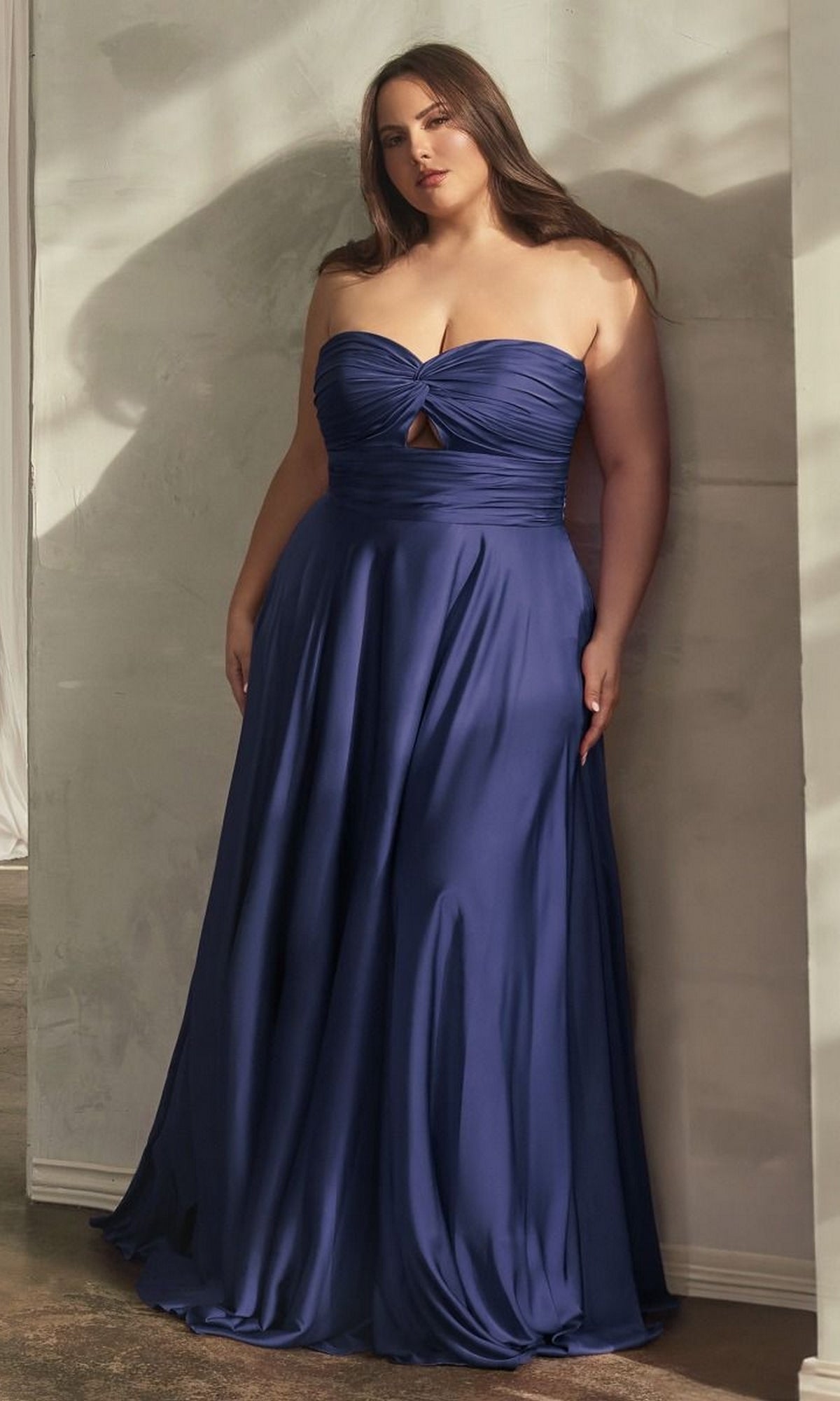 Ladivine 7496C Formal Plus-Size Long Dress Ladivine 7496C Formal Plus-Size Long Dress