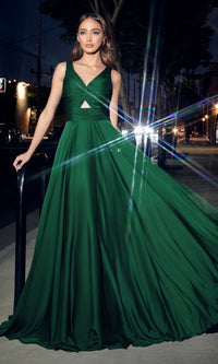 Hunter Green Formal Long Dress 7497 By Ladivine