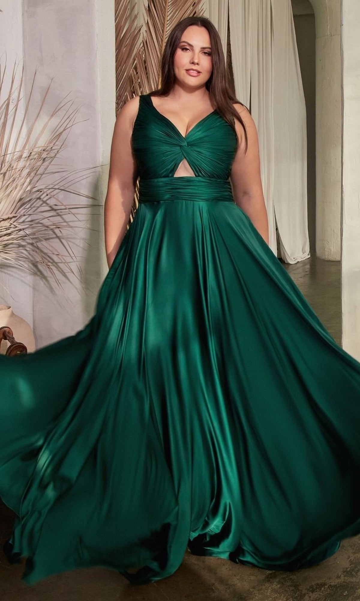Ladivine 7497C Formal Long Plus-Size Dress Ladivine 7497C Formal Long Plus-Size Dress