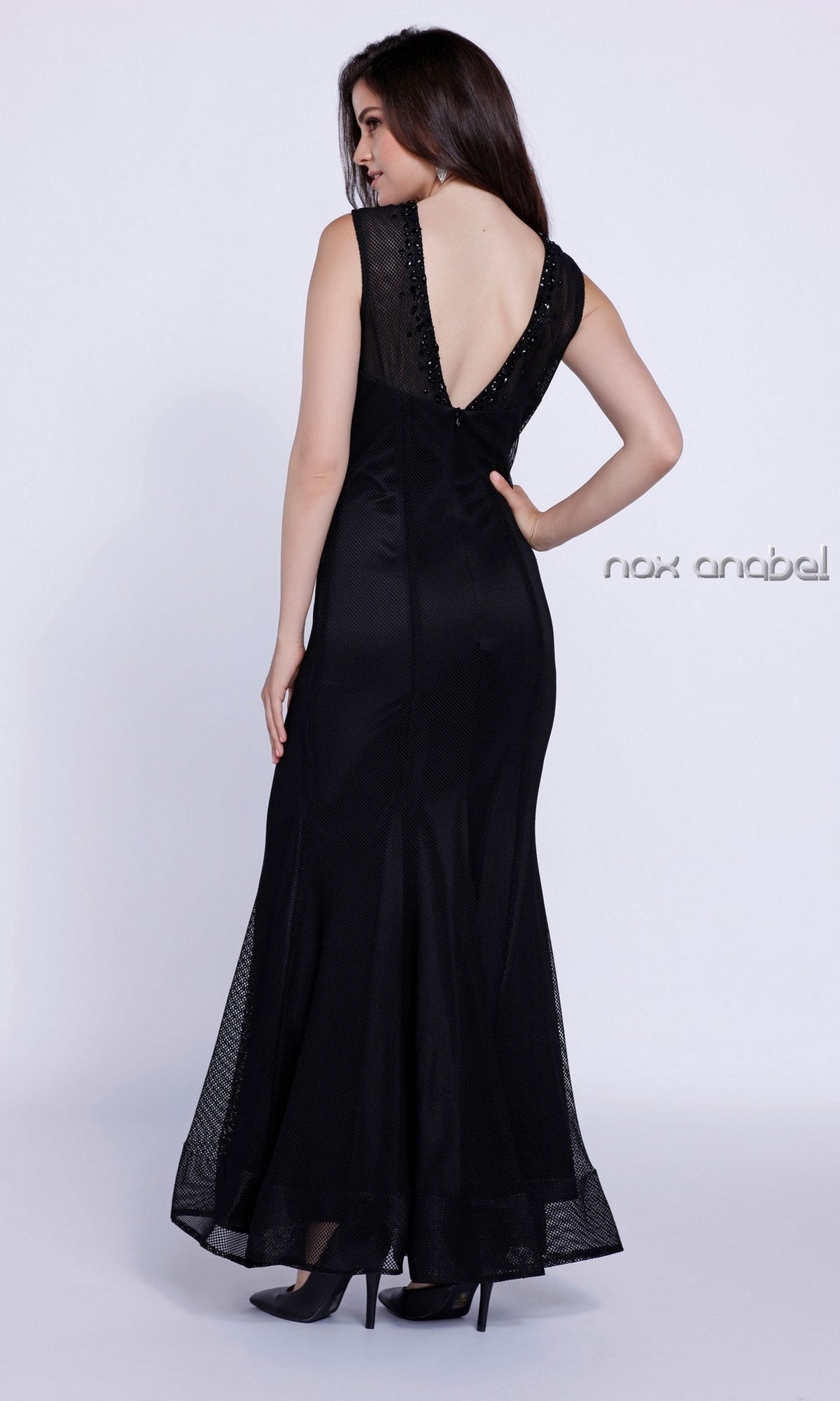  Simple Long Formal Dress 8259